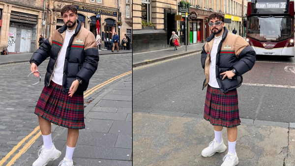 İskoç eteği giyen Sefo eleştirilere cevap verdi! İskoç eteği neden giyilir?